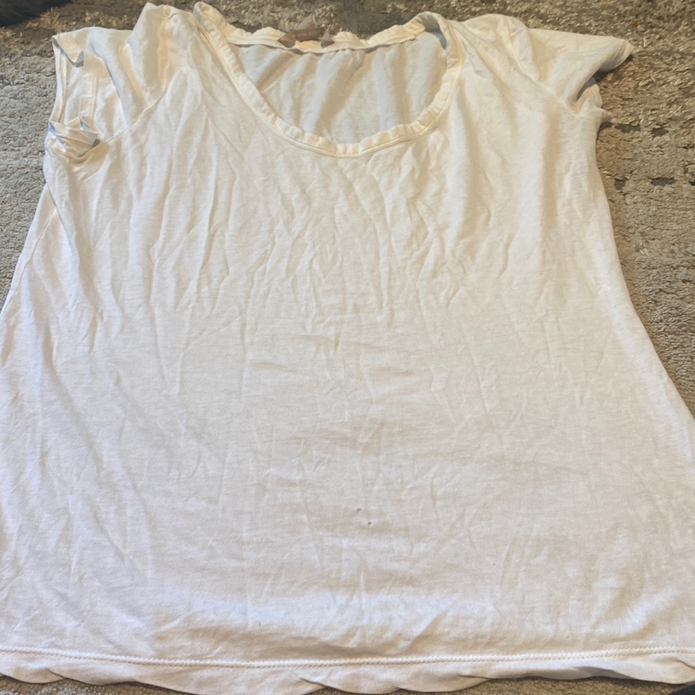 Banana republic white tee